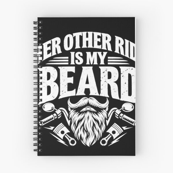 Item preview, Her Other Ride Is My Beard Biker Motorcycle Design designed and sold by VGAfanatic.