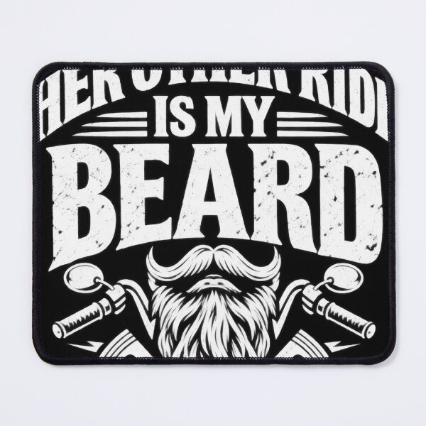 Item preview, Her Other Ride Is My Beard Biker Motorcycle Design designed and sold by VGAfanatic.