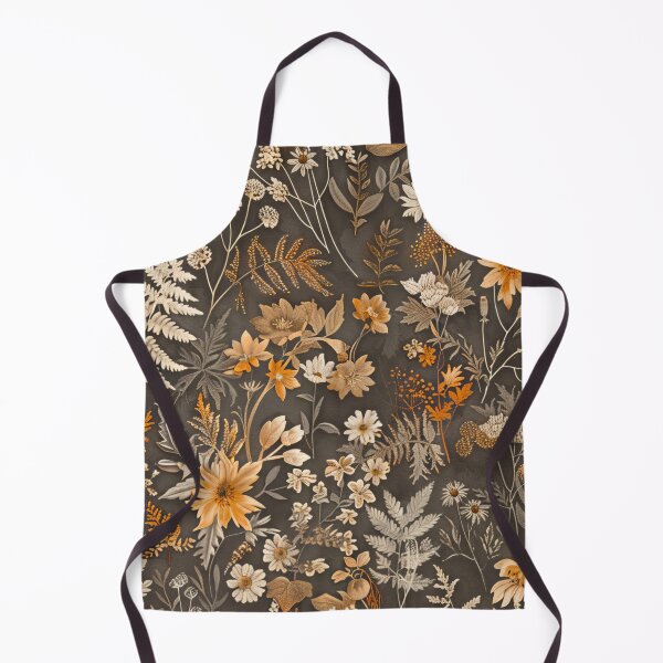 Item preview, Autumn Wildflower Meadow Seamless Block Print Floral Pattern designed and sold by scicilysimonee.