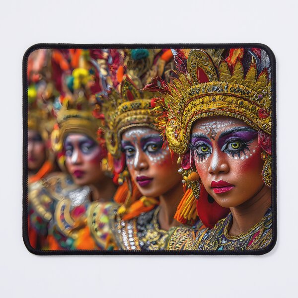 Item preview, Vibrant Traditional Performance in Colorful Attire designed and sold by Artessie.