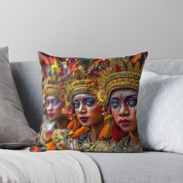 Item preview, Vibrant Traditional Performance in Colorful Attire designed and sold by Artessie.