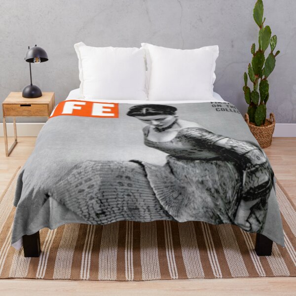 Item preview, Life Magazine Cover Vintage Girls Ladies Women Wall Art Poster Print Tee Cushion Mug Shirt designed and sold by Cool Robot Bro..