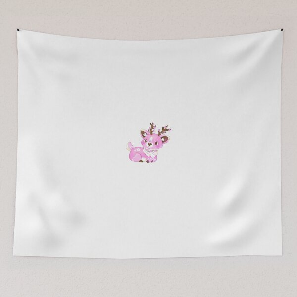 Item preview,  Cute Pink Cherry Blossom Spring Deer designed and sold by casserolestan.