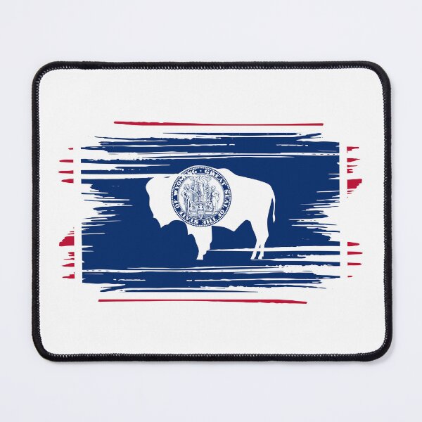 Item preview, Wyoming Distressed Flag Veteran Gift Military Pride WY designed and sold by shitpostee.