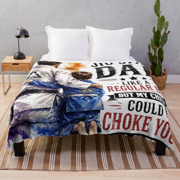 Item preview, Jiu Jitsu Dad Child Could Choke You To Sleep BJJ designed and sold by Martial-Art-23.