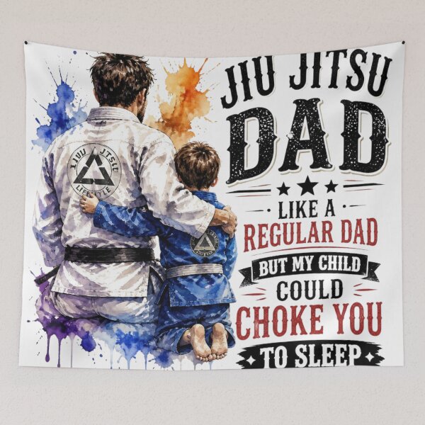 Item preview, Jiu Jitsu Dad Child Could Choke You To Sleep BJJ designed and sold by Martial-Art-23.