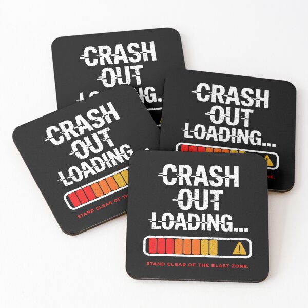 Item preview, Crash Out Loading Warning Vintage Tee designed and sold by EthosWear.