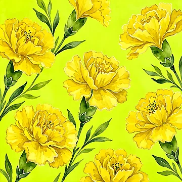 Artwork thumbnail, Carnations by GraphicsClub