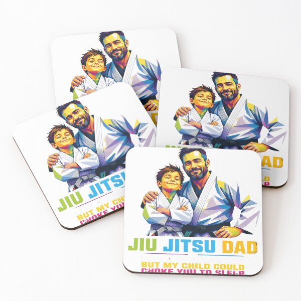 Item preview, Cute Cartoon Jiu Jitsu Dad My Child Could Choke You designed and sold by Martial-Art-23.