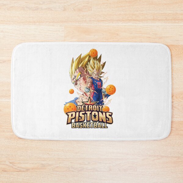 Item preview, Majin Vegeta Detroit Basketball Saiyan Warrior Art designed and sold by BlasiseDS.