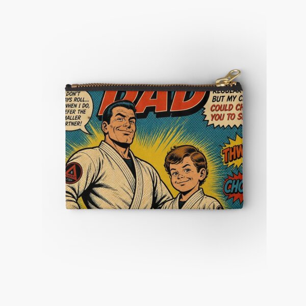 Item preview, Retro Comic Jiu Jitsu Dad Child Could Choke You BJJ designed and sold by Martial-Art-23.