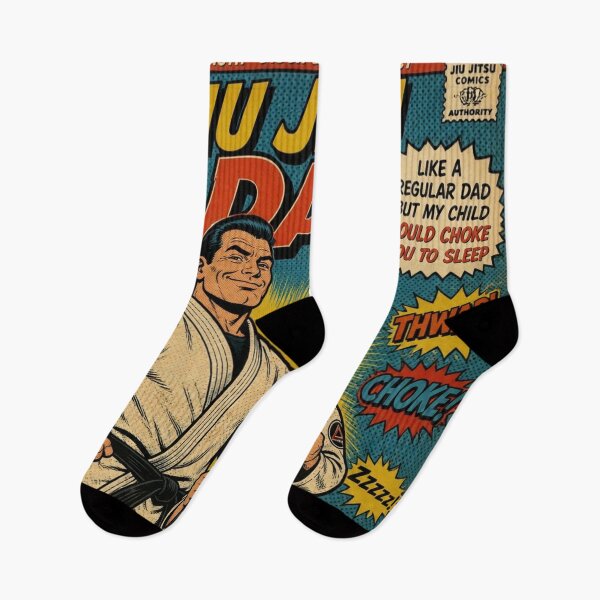Item preview, Retro Comic Jiu Jitsu Dad Child Could Choke You BJJ designed and sold by Martial-Art-23.