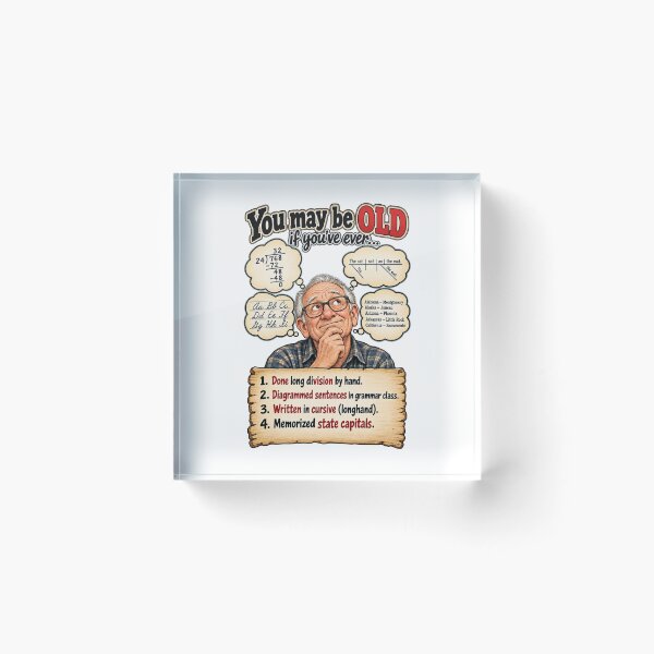 Item preview, You May Be Old If You’ve Ever… – Remember These? designed and sold by PeanutGalSean.