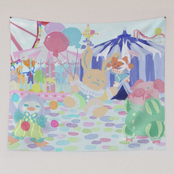 Item preview, Greetings from The Happy Circus  designed and sold by Critteratthestoreonthenet.