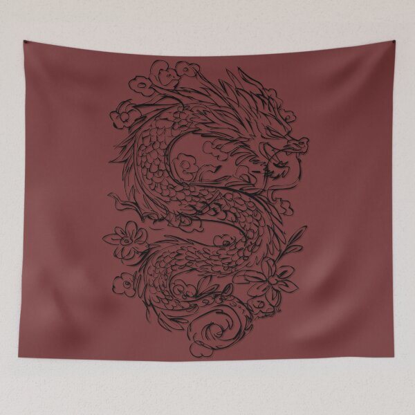 Item preview, Dragon Flowers designed and sold by ArtMailsonCello.