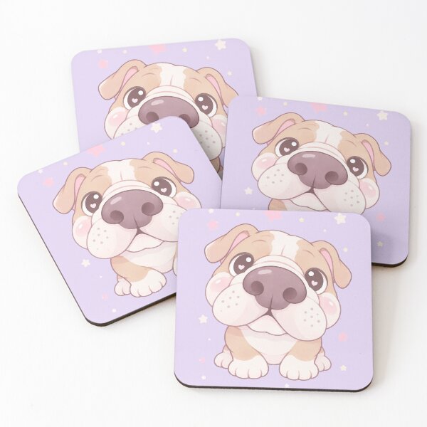 Item preview, Kawaii Bulldog Puppy designed and sold by EsenciaZen.