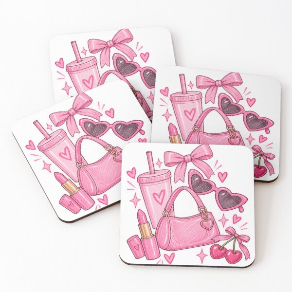 Item preview, Pink Dollcore Essentials cute Girly Y2K Aesthetic designed and sold by designbyuzi.