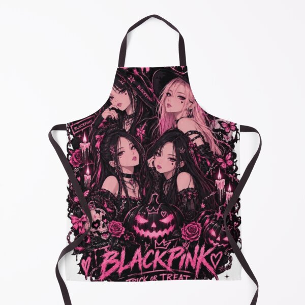 Item preview, Pink Halloween K-Pop Witch Girls – Gothic Anime Spooky Night designed and sold by storeAC.