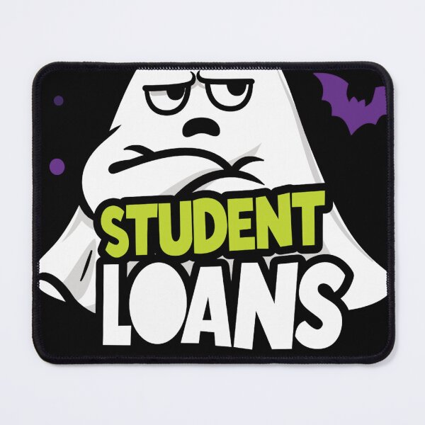 Item preview, Funny Ghost Student Loans Scarier Than Monsters Halloween designed and sold by CERO9.
