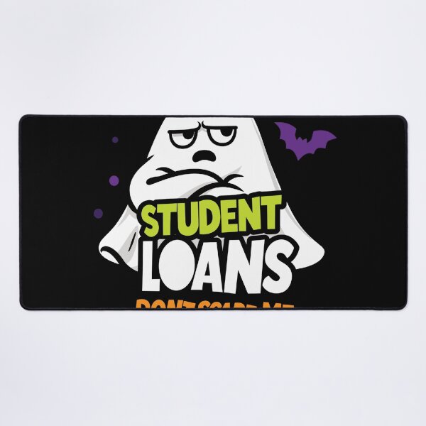 Item preview, Funny Ghost Student Loans Scarier Than Monsters Halloween designed and sold by CERO9.