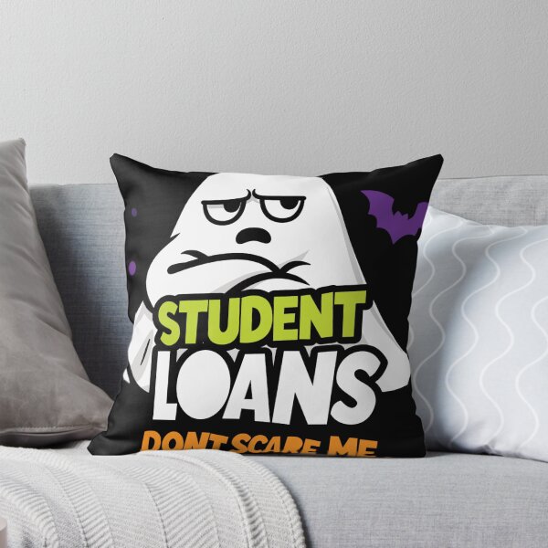 Item preview, Funny Ghost Student Loans Scarier Than Monsters Halloween designed and sold by CERO9.