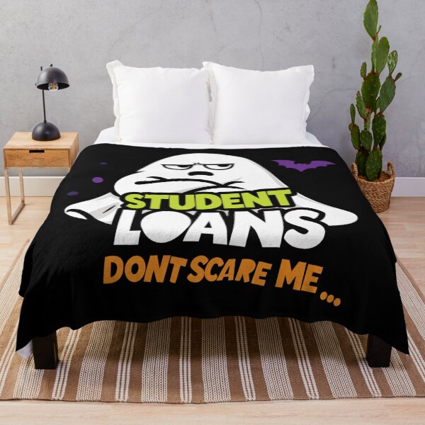 Item preview, Funny Ghost Student Loans Scarier Than Monsters Halloween designed and sold by CERO9.