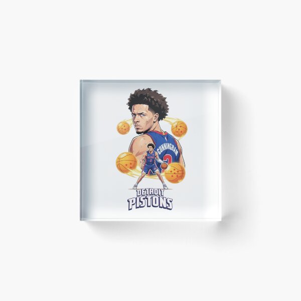 Artikelvorschau, Cade Cunningham Detroit Basketball Anime Power Art entworfen und verkauft von BlasiseDS.