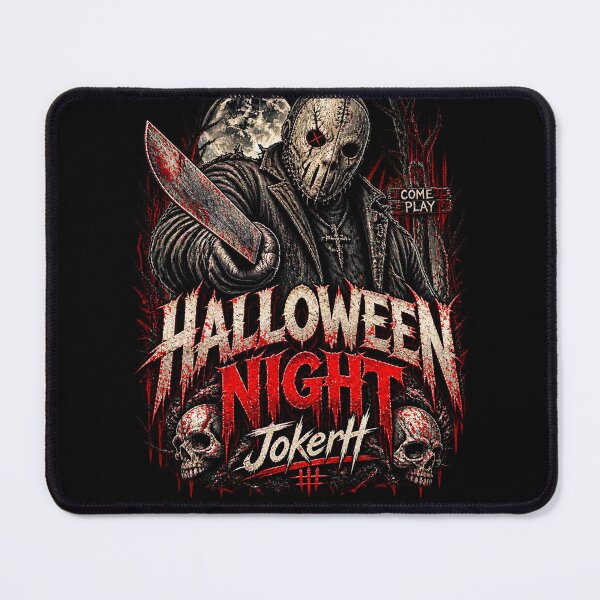 Item preview, Halloween Night Horror Masked Killer – Dark Horror Halloween Design designed and sold by JokerH.