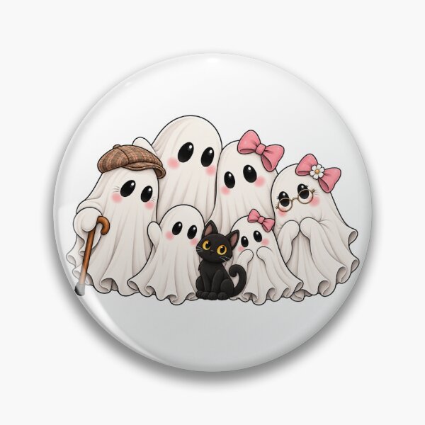 Item preview, Cute Ghost Family designed and sold by House Of Hauntlings.