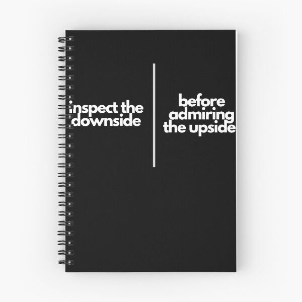 Item preview, Inspect the Downside Before Admiring the Upside designed and sold by S4PPHIRE-DES1GN.