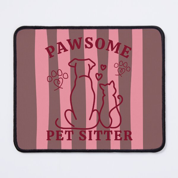 Item preview, Pawsome Pet Sitter, Cat dog Nanny, Gift for Pet Sitter, Love Animals designed and sold by Forevermore.