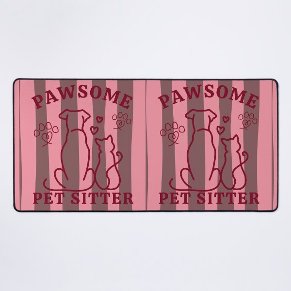 Item preview, Pawsome Pet Sitter, Cat dog Nanny, Gift for Pet Sitter, Love Animals designed and sold by Forevermore.