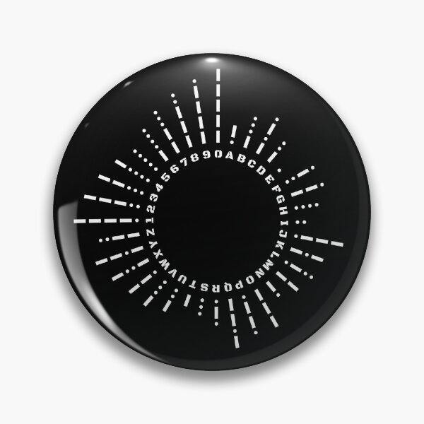 Item preview, Morse Code Alphabet Circle – Ham Radio Chart designed and sold by AnnSign.