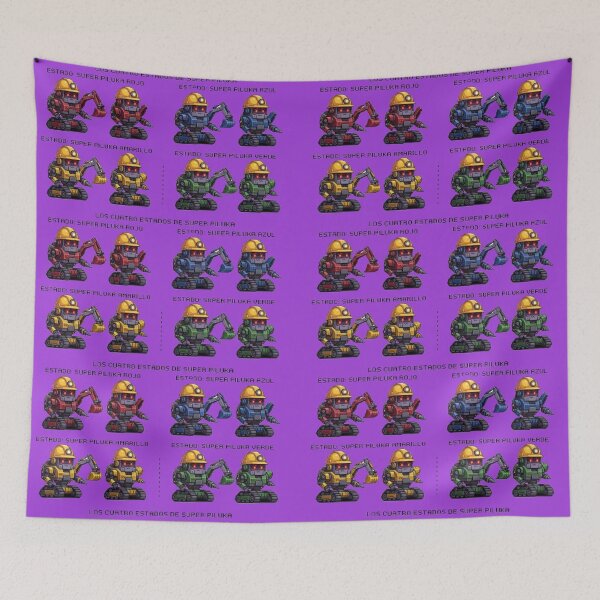 Item preview, The four states of Super Piluka designed and sold by pilukarts.