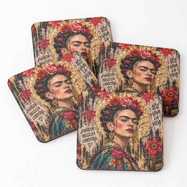 Item preview, Viva La Vida Frida Portrait designed and sold by Qenlo.