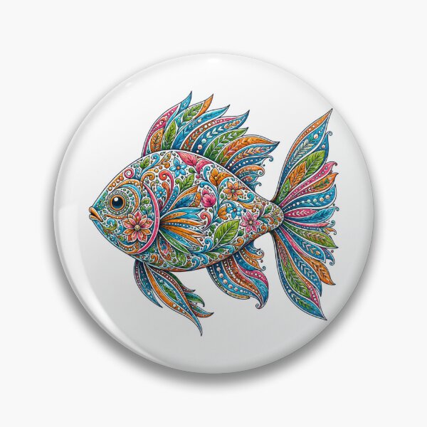 Item preview, Colorful Ornamental Tropical Fish designed and sold by PeanutGalSean.