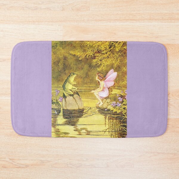 Item preview, Frog and Fairy Talking -Ida Rentoul Outhwaite designed and sold by forgottenbeauty.