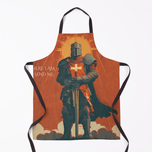 Item preview, Here I Am Send Me Christian Knight Faith Mission designed and sold by D-Oles-Mercher.