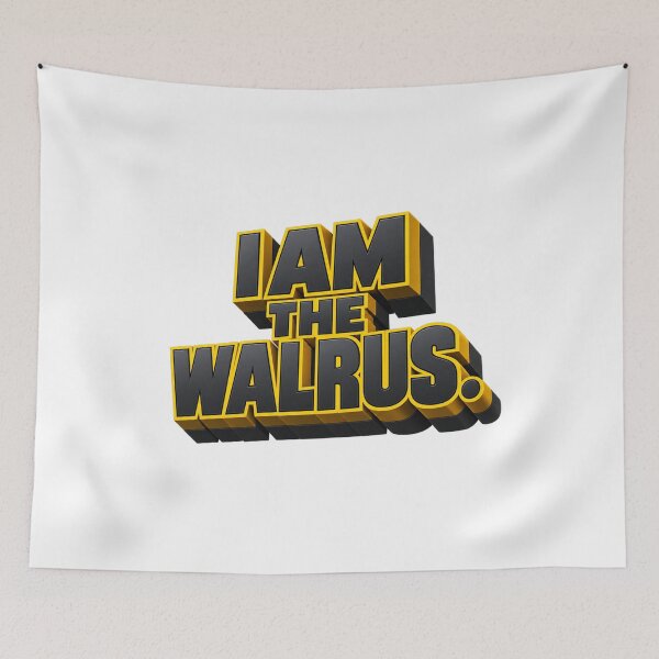 Item preview, I Am the Walrus Declaration designed and sold by Dresut.