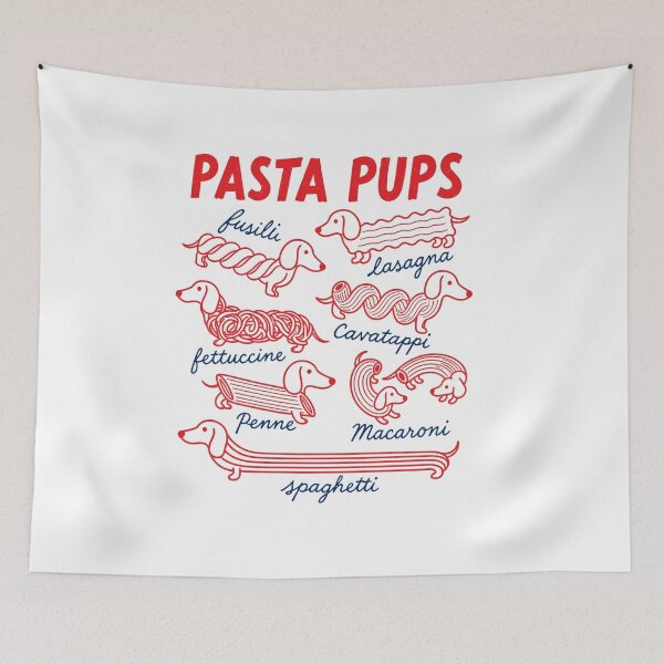 Item preview, Pasta Pups Dachshund Spaghetti designed and sold by LASTIQUE-dd.