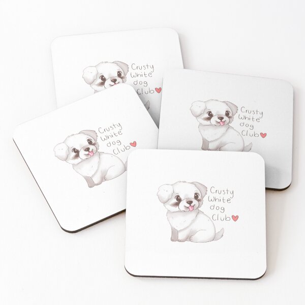 Item preview, Crusty White Dog Club designed and sold by casserolestan.
