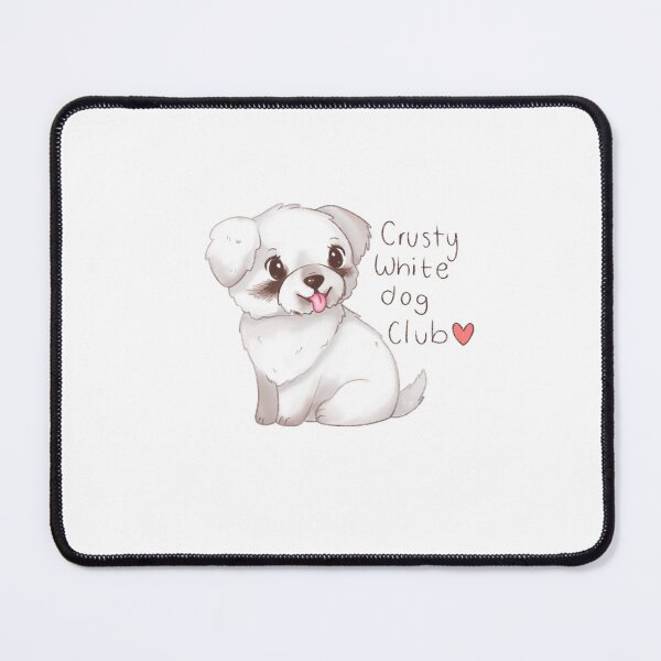 Item preview, Crusty White Dog Club designed and sold by casserolestan.