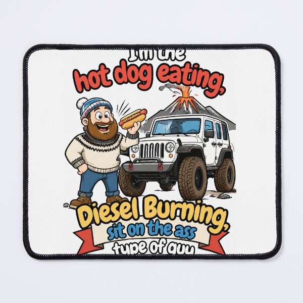 Item preview, The hot dog Diesel Burning Type of Guy designed and sold by Just Icelandic.