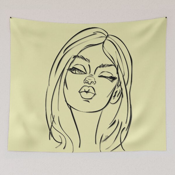 Item preview, Kiss Face designed and sold by ArtMailsonCello.
