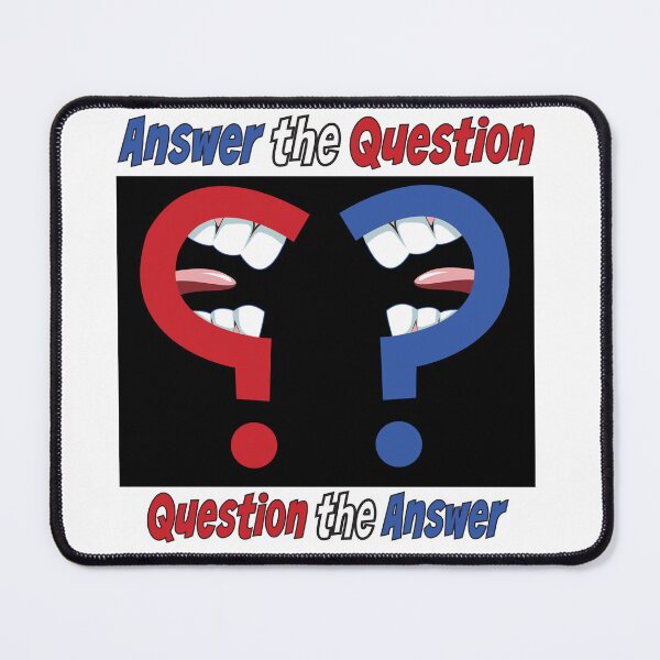 Item preview, 2 question marks arguing designed and sold by Lobo-36.