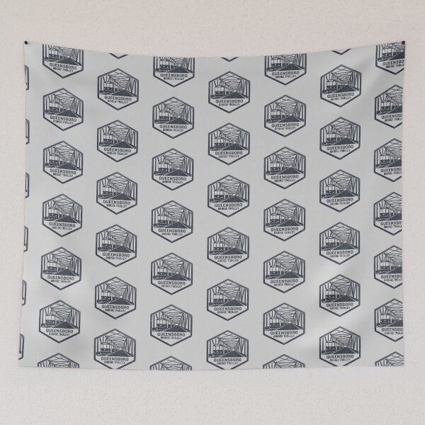 Item preview, Queensboro Bridge Trolley Vintage NYC Transit Badge Graphic designed and sold by KiwiRider.