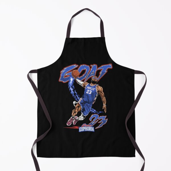 Aperçu de l'œuvre Philadelphia 76ers - LeBron James - GOAT 23 - Planète Euphorie créée et vendue par ElizaErger.