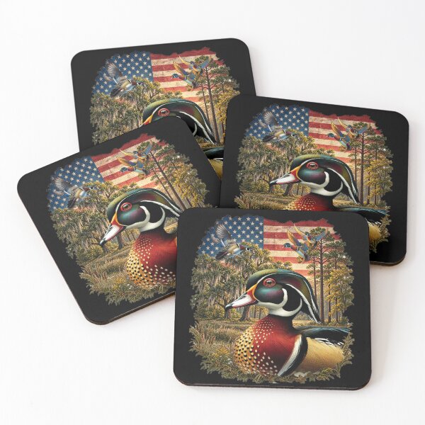 Item preview, Americana Wildlife Series Wood Ducks designed and sold by LifeCrush.