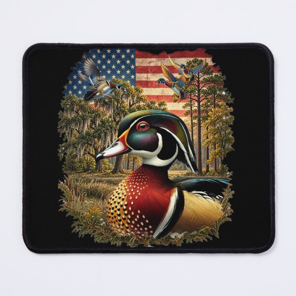 Item preview, Americana Wildlife Series Wood Ducks designed and sold by LifeCrush.