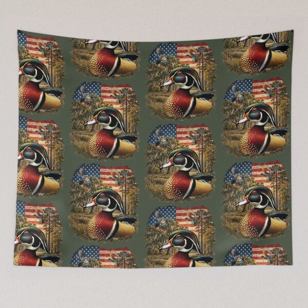 Item preview, Americana Wildlife Series Wood Ducks designed and sold by LifeCrush.